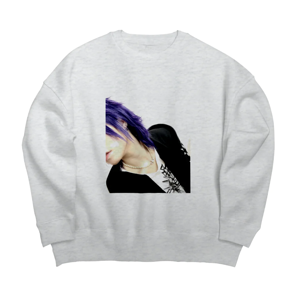 Lunaの首筋ドットコム Big Crew Neck Sweatshirt