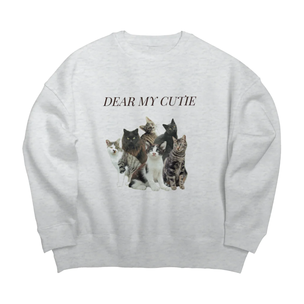 znd_ism_suzuriのDear my cutie CATS ビッグシルエットスウェット