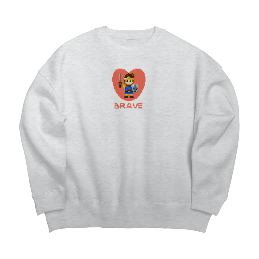 スロータイプ書店 Slowtype BooksのBRAVE ブレイブ 勇者 カラー版 261 Big Crew Neck Sweatshirt