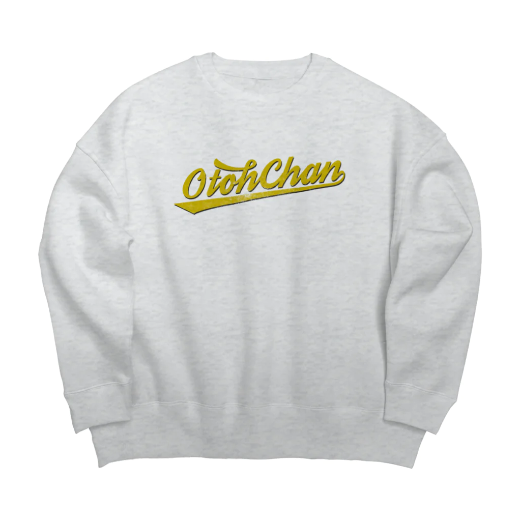 部屋とデニムとわたしのレトロお父ちゃん Big Crew Neck Sweatshirt