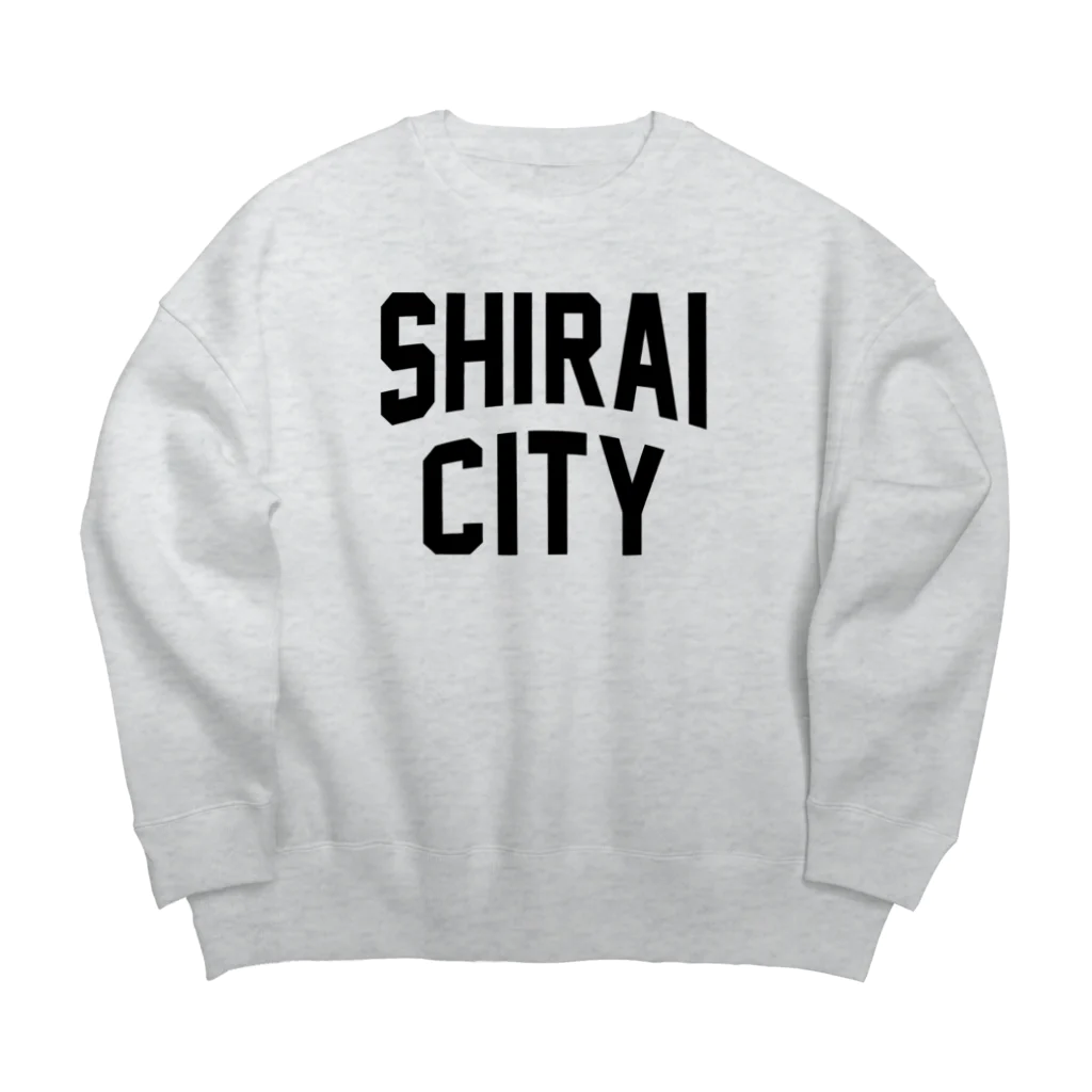 JIMOTOE Wear Local Japanの白井市 SHIRAI CITY Big Crew Neck Sweatshirt