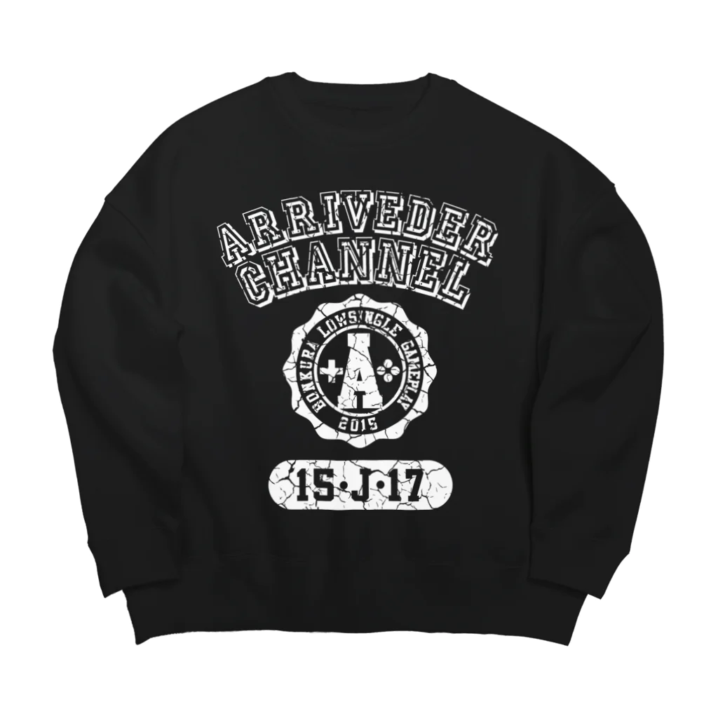 アリーヴェデルチャンネルSHOPのA COLLEGE1 Big Crew Neck Sweatshirt