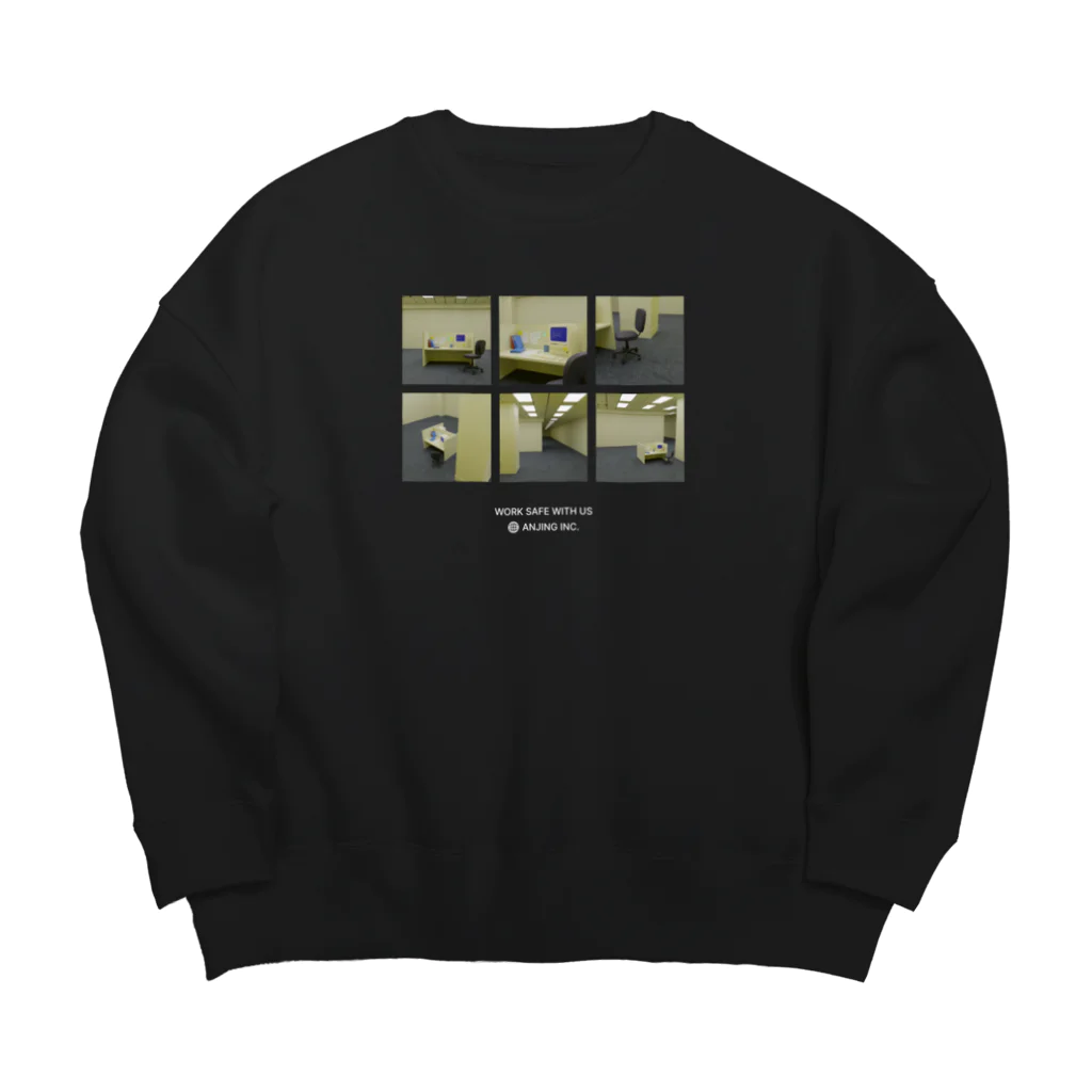 akupunyagaramのANJING INC. MERCH  Big Crew Neck Sweatshirt