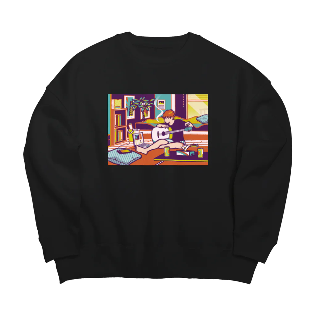 モナカのCHILL OUT Big Crew Neck Sweatshirt