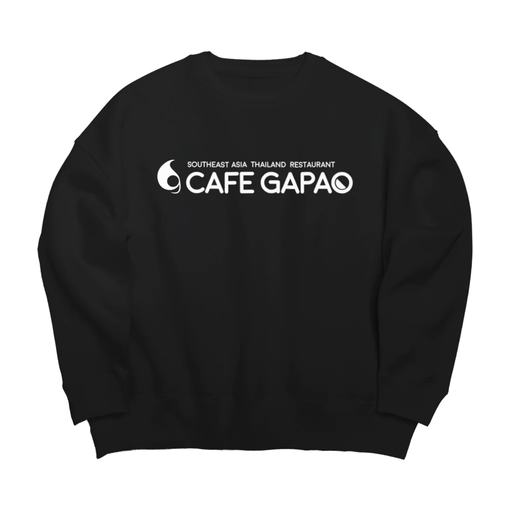 CAFE GAPAO THE SHOPのカフェガパオ公式ロゴグッズ ビッグシルエットスウェット