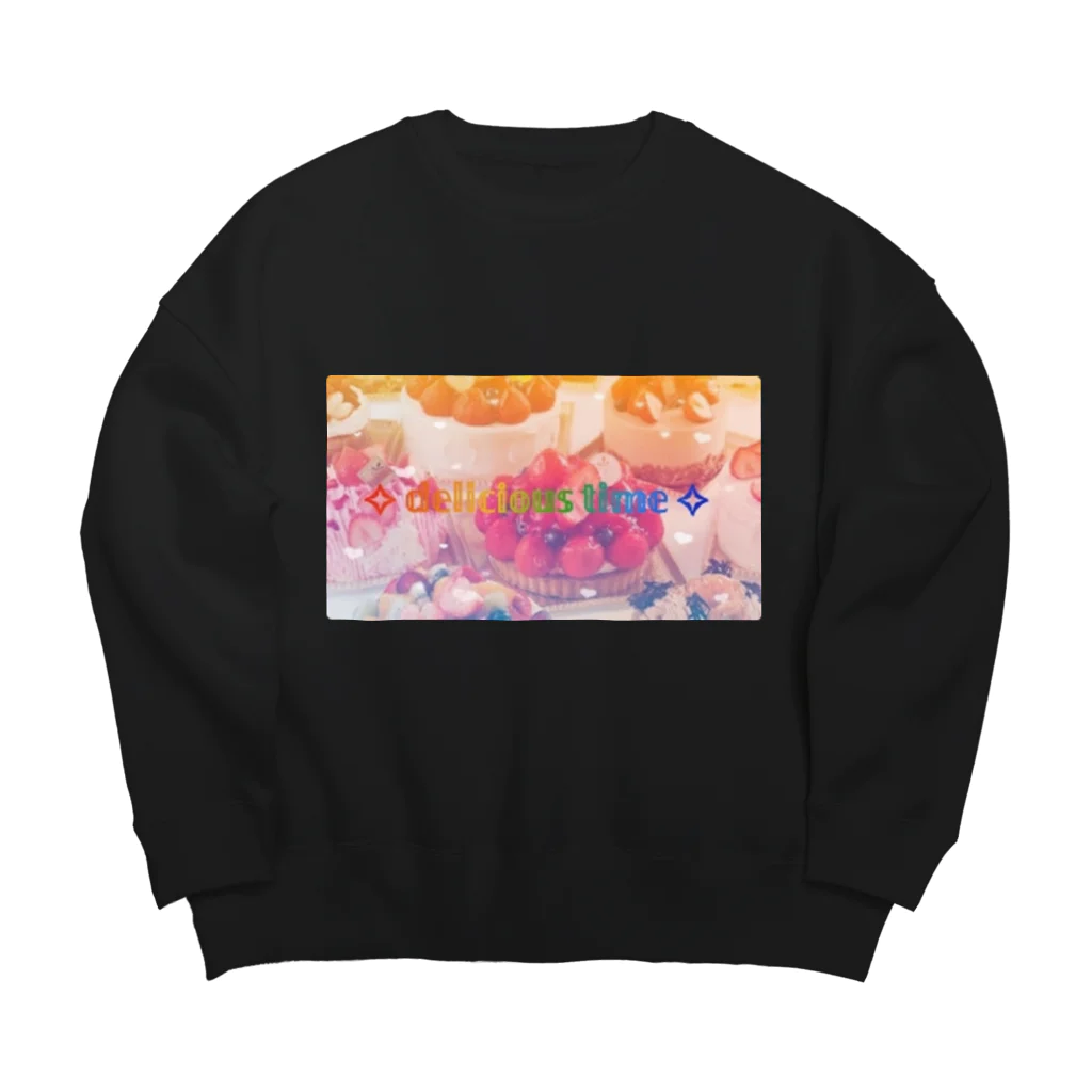 ❣ 𝐩𝐨𝐩 𝐜𝐨𝐥𝐥𝐞𝐜𝐭𝐢𝐨𝐧'𝐬 ❣のスイーツアイテム。 Big Crew Neck Sweatshirt