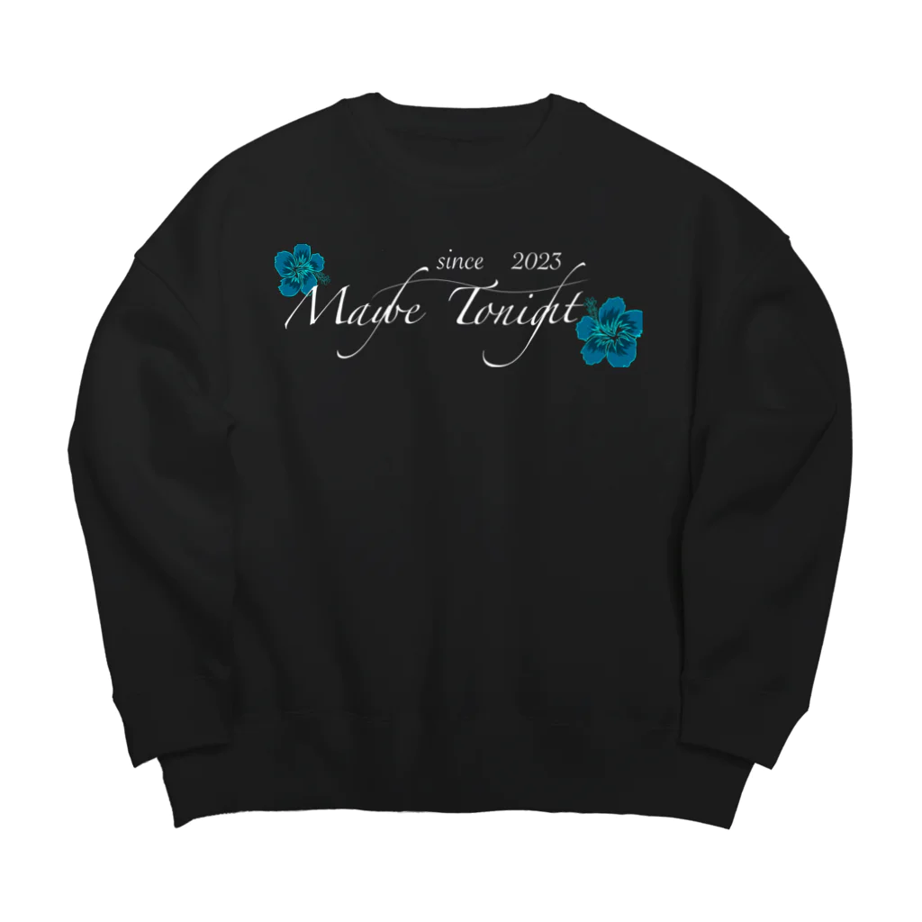 🌺Maybe Tonight🌺の🌺メビトゥナイト Big Crew Neck Sweatshirt