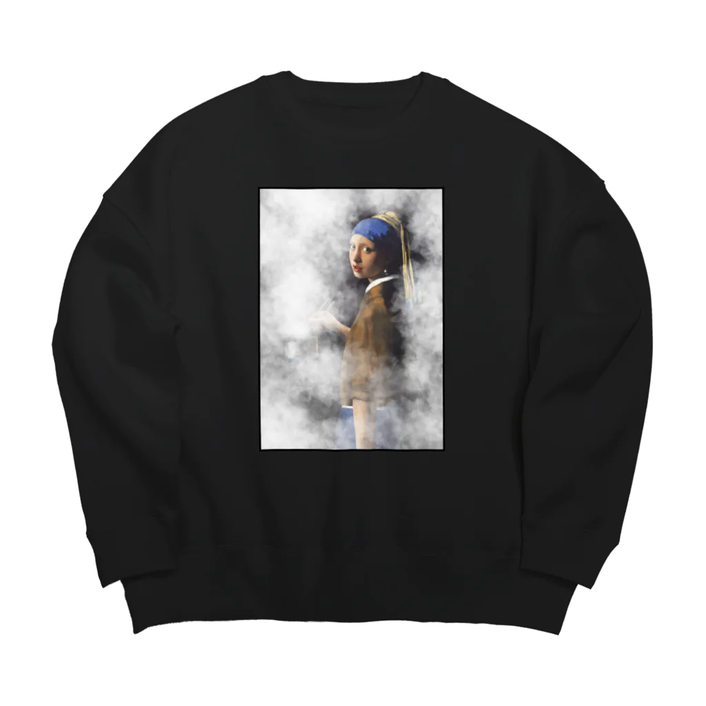 サチの１１９ Big Crew Neck Sweatshirt