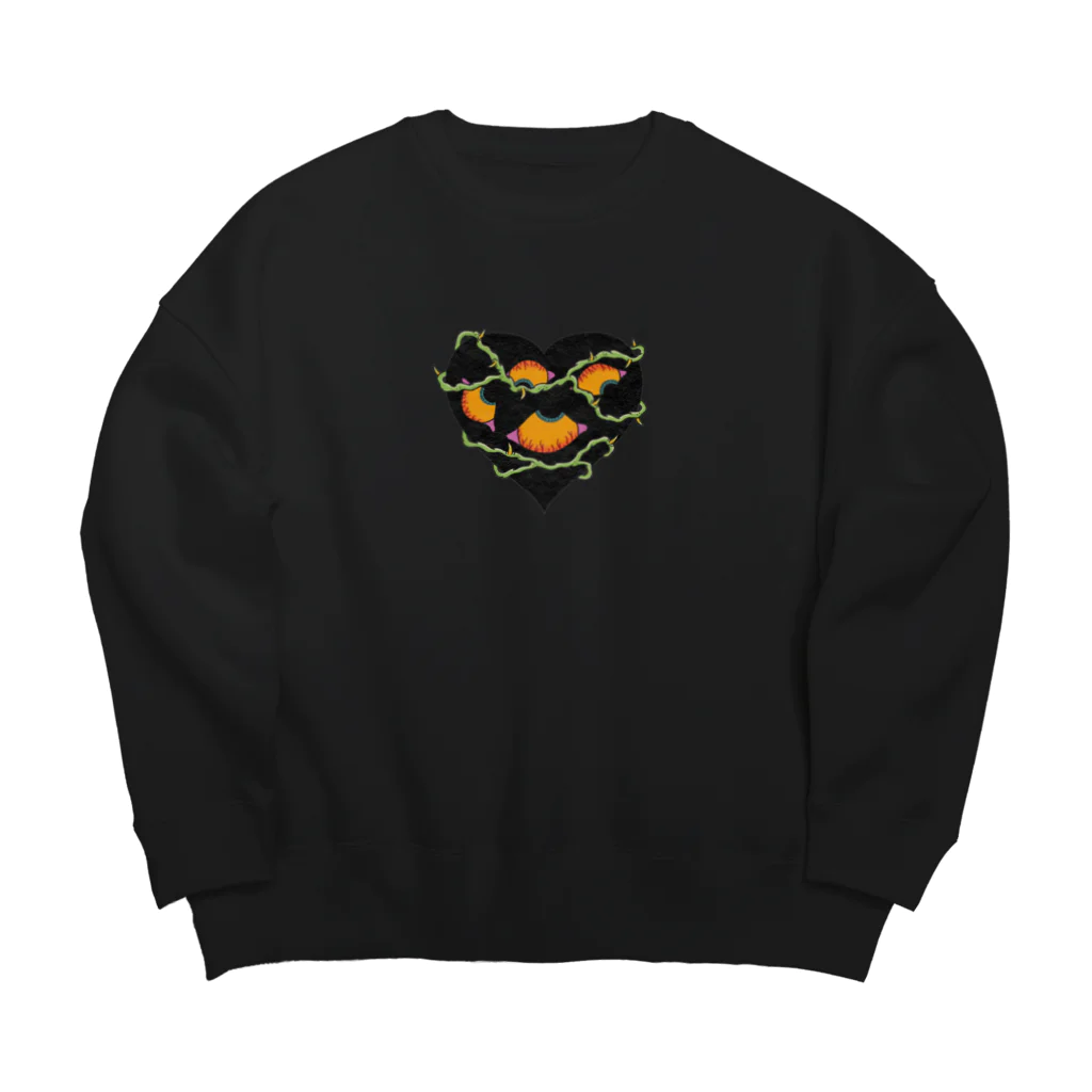 egb916のpain Big Crew Neck Sweatshirt