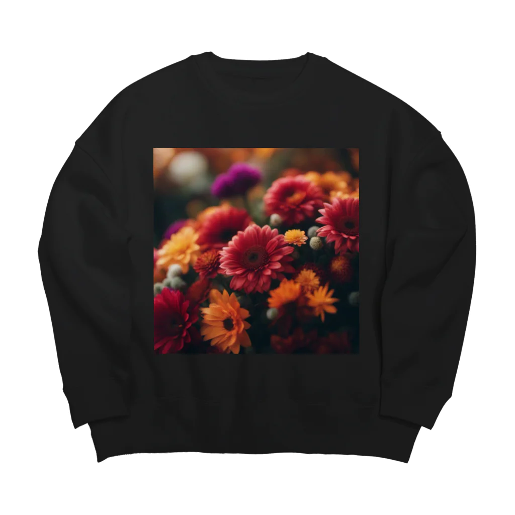 フラワーデリッシュのミセバヤ Big Crew Neck Sweatshirt