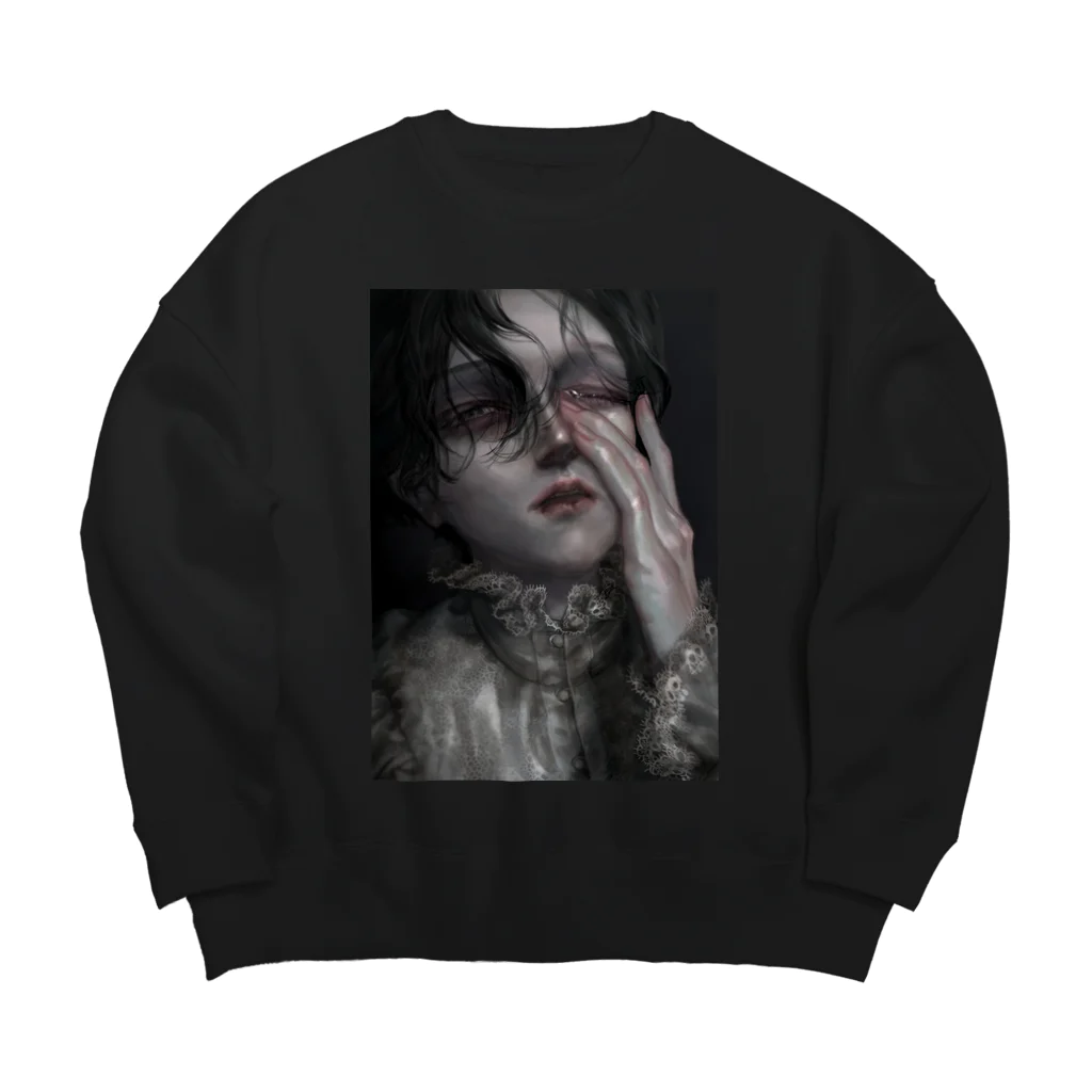 🫀𝓢𝓲𝓽𝓻𝔂🥀の可哀相 Big Crew Neck Sweatshirt