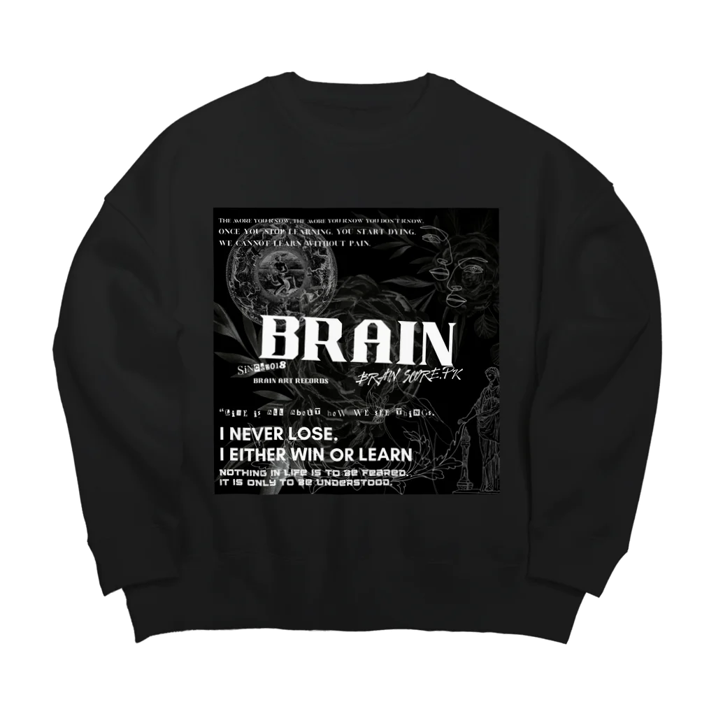 BRAIN ART RECORDSⒸのBRAIN ART RECORDS 2023 A/W WEB SHOP limited Product ビッグシルエットスウェット