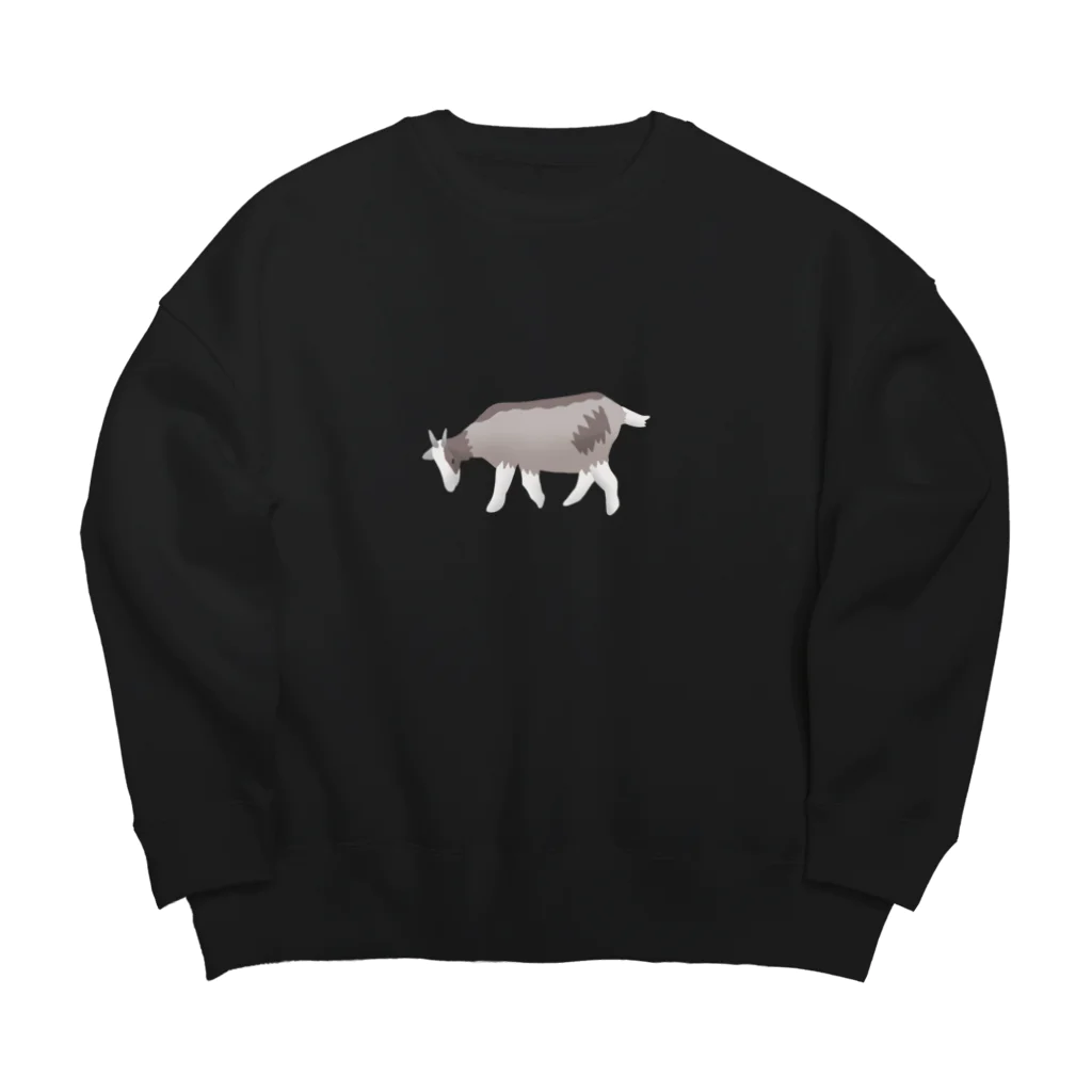 shape martのトマムのやぎ Big Crew Neck Sweatshirt