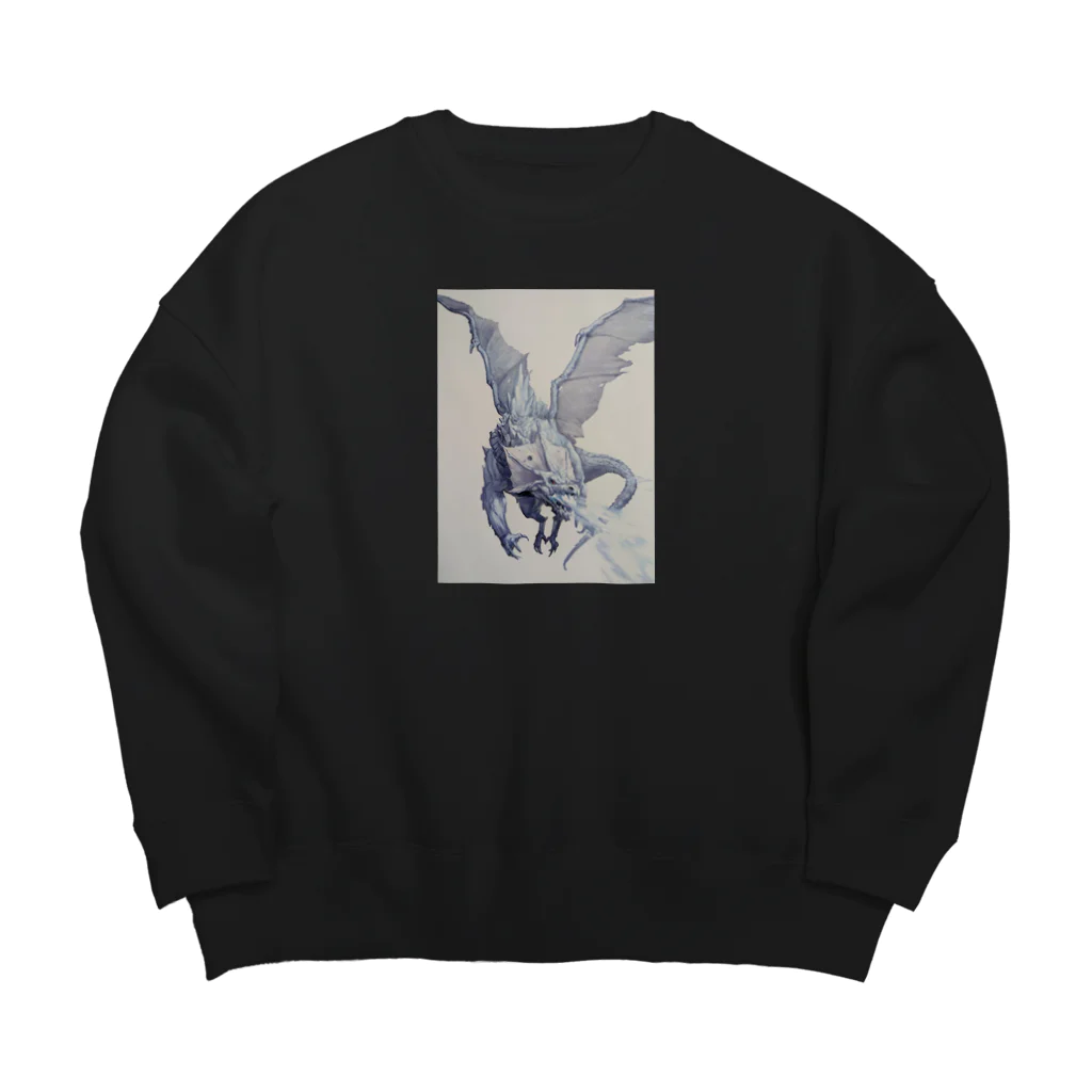 Audio TravellersのBlizzard Dragon Big Crew Neck Sweatshirt