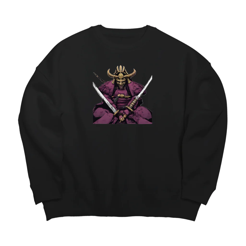 REIWA BAKUFUの不老不死 Big Crew Neck Sweatshirt