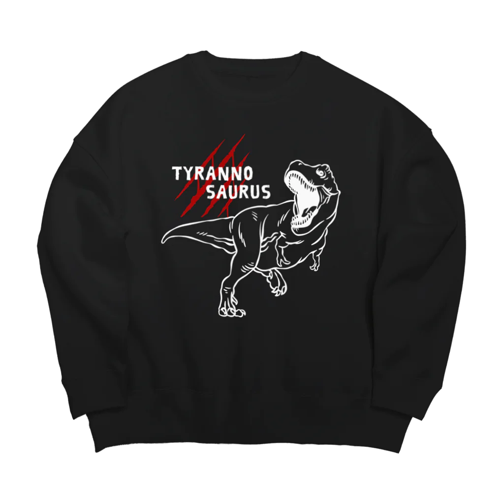 きら星のティラノサウルス Big Crew Neck Sweatshirt