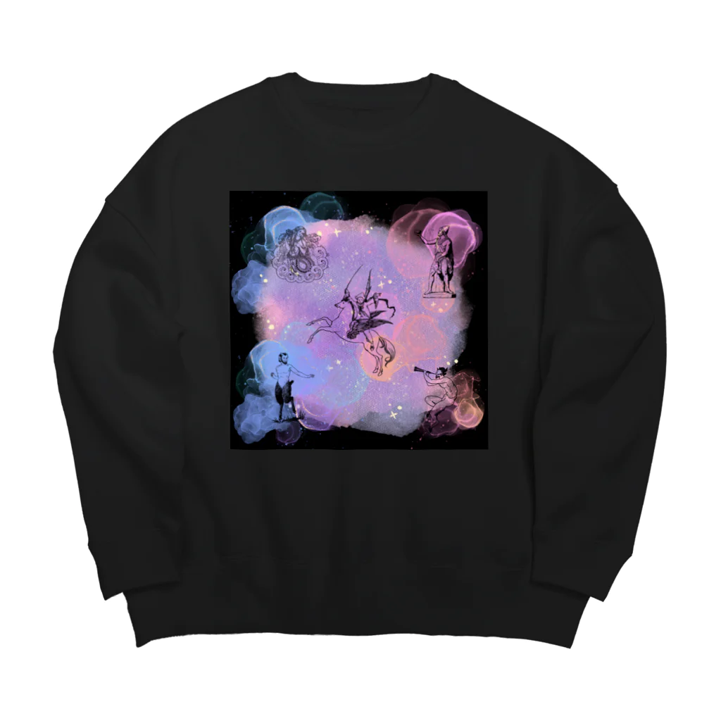 ｙ１８ｓin２７のペンキアート Big Crew Neck Sweatshirt