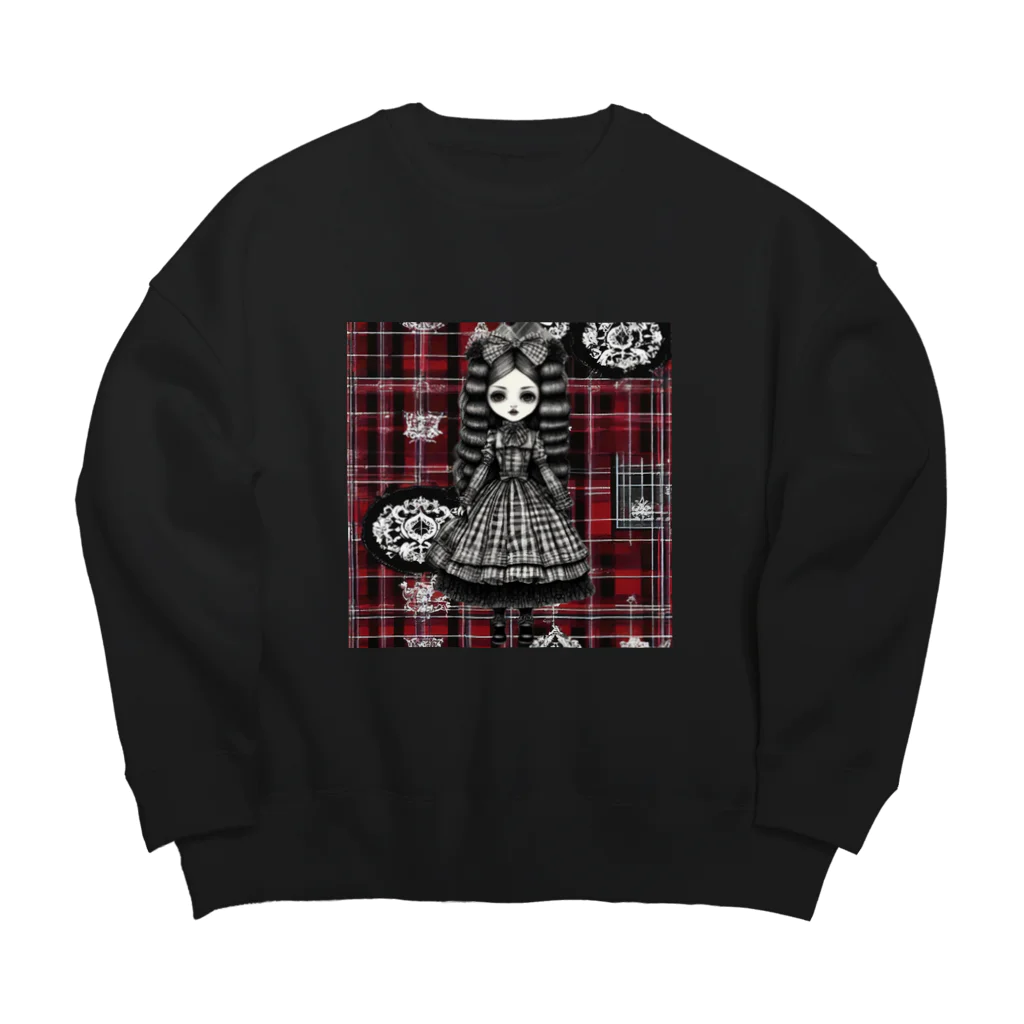 ranunのロリータのつぶやき Big Crew Neck Sweatshirt