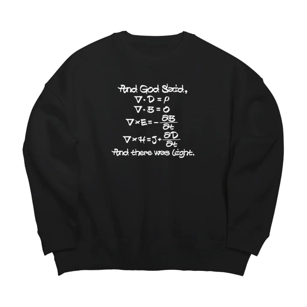 Bunny Robber GRPCのMaxwell's Equations Big Crew Neck Sweatshirt