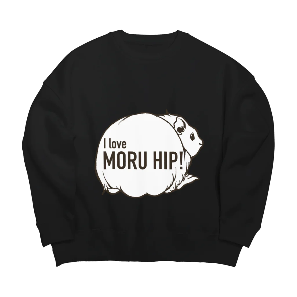 LichtmuhleのI love MORUHIP ♂ Big Crew Neck Sweatshirt