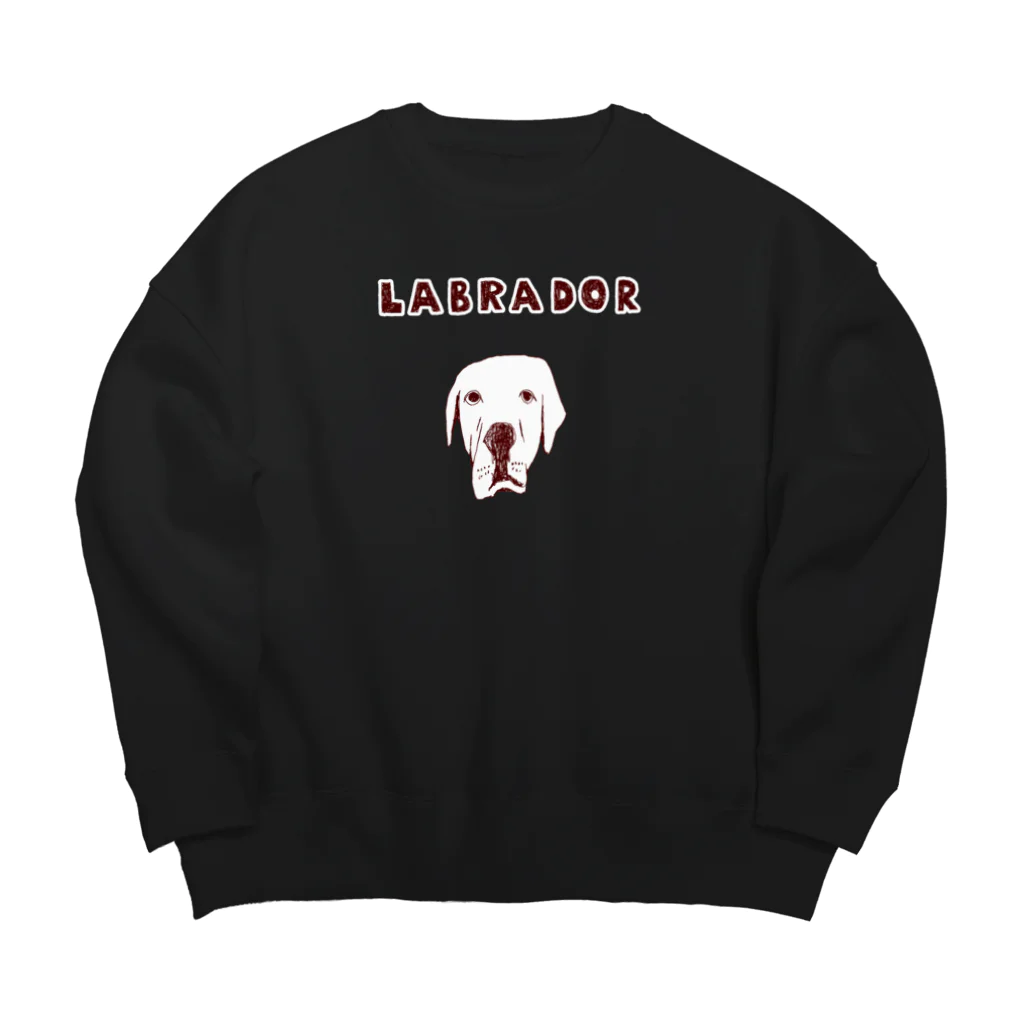 NIKORASU GOのラブラドールデザイン（Tシャツ・パーカー・グッズ・ETC） Big Crew Neck Sweatshirt