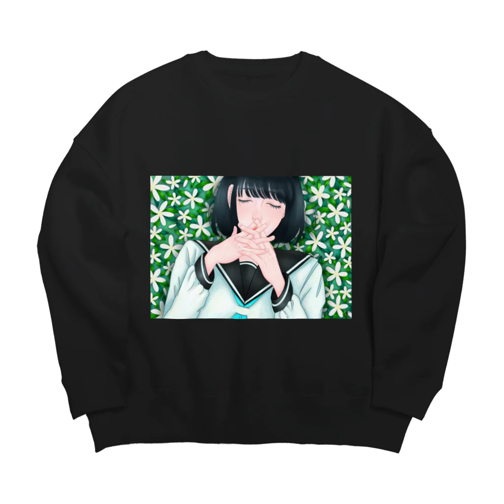 明星ヨウの15歳 Big Crew Neck Sweatshirt