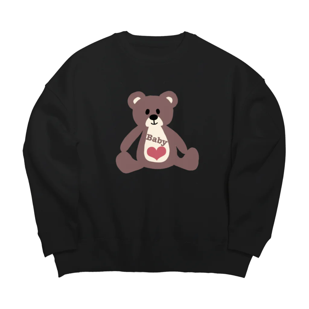 un_bebe_adultのbébéシリーズ Big Crew Neck Sweatshirt