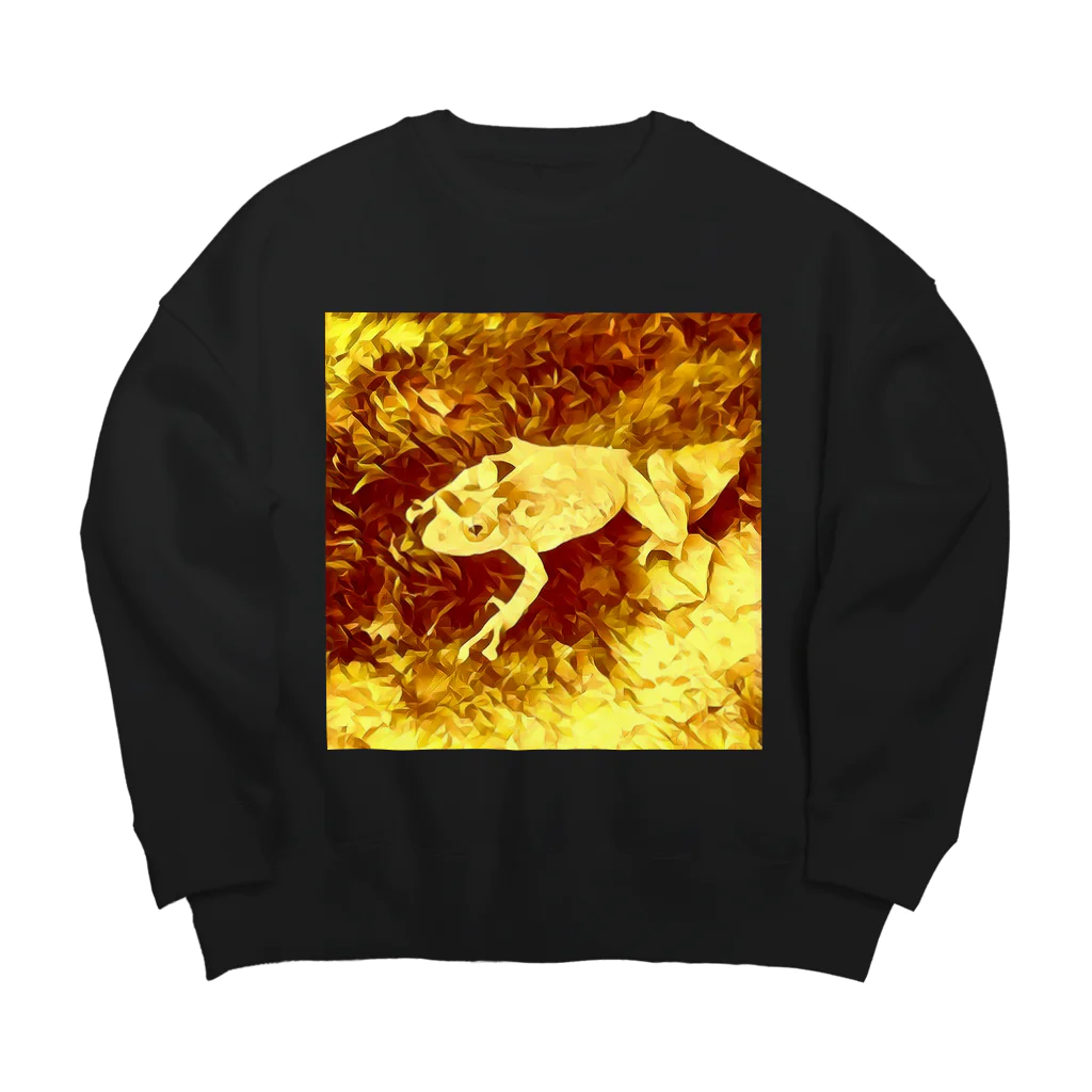 Fantastic FrogのFantastic Frog -Gold Version- Big Crew Neck Sweatshirt