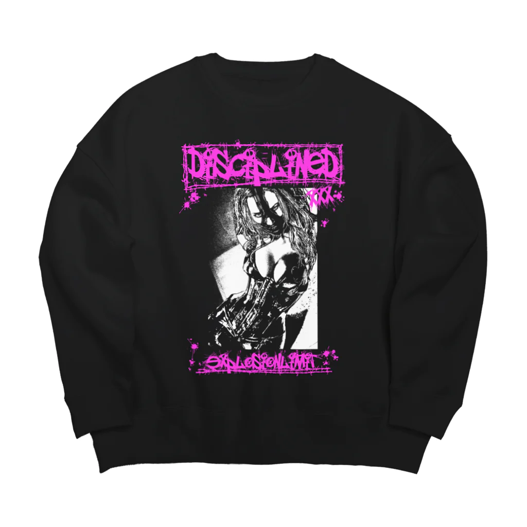 限界破裂 ExplosionLimitのしつけ Big Crew Neck Sweatshirt