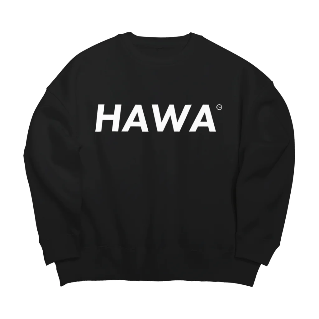 がくまこ・グッド・チョイス商会のHAWA OG/BL Big Crew Neck Sweatshirt