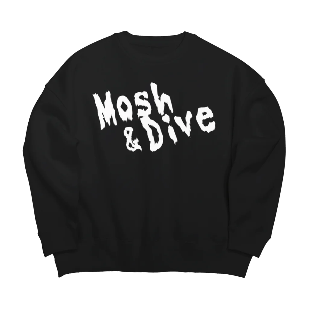 にゃんすでやんす。のmosh,dive&circle Big Crew Neck Sweatshirt