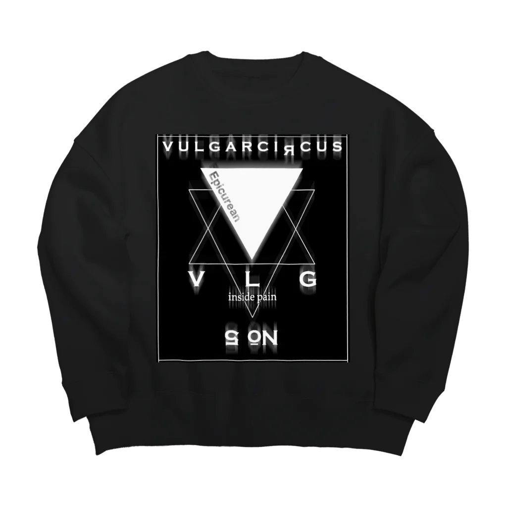 DIMADARA BY VULGAR CIRCUSの復刻 inside pain/DB_10 Big Crew Neck Sweatshirt