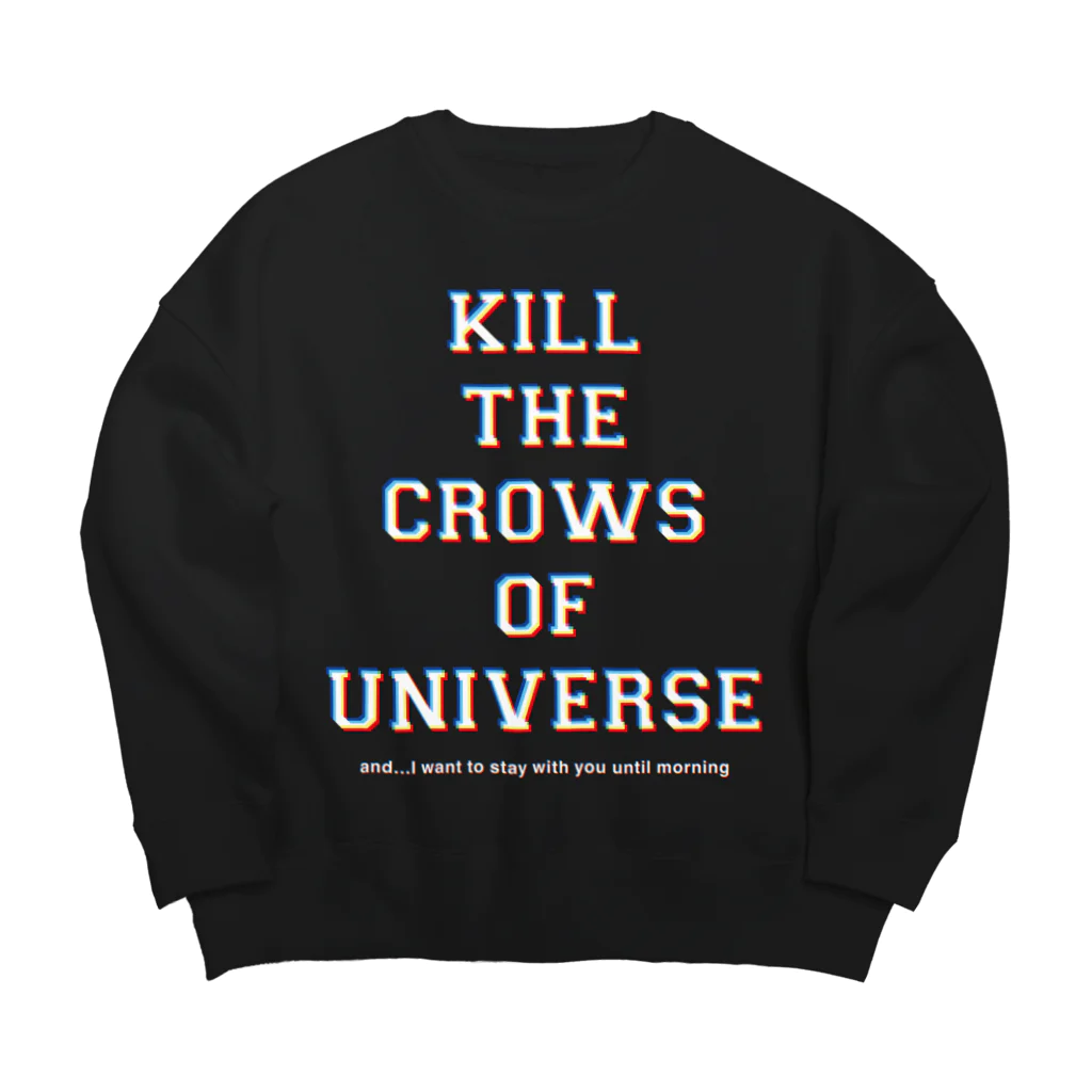 shoppのKILL the CROWS of UNIVERSE ビッグシルエットスウェット