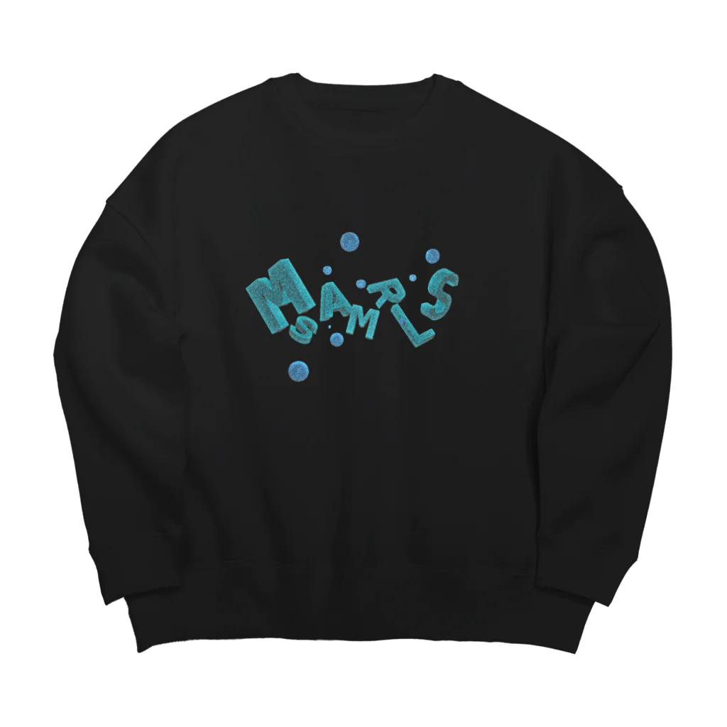 Ms Amaryllis のMs Amaryllis 3D logo Big Crew Neck Sweatshirt