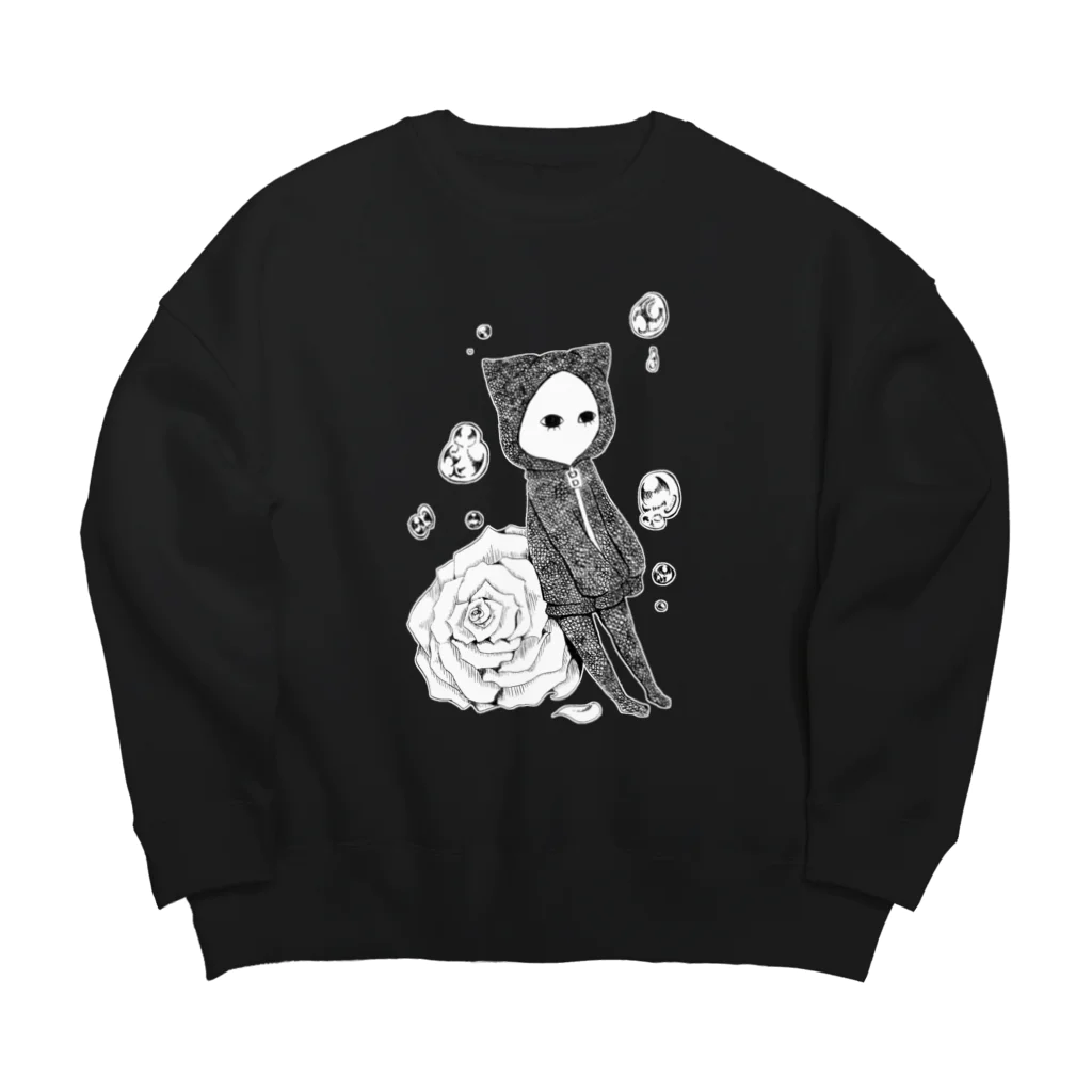 桃原の好きな人が幸せならそれで。 透けないタイプ Big Crew Neck Sweatshirt