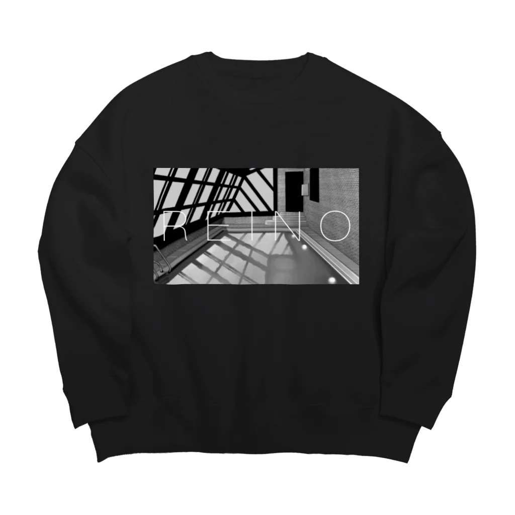 例のプールグッズの例のプール⑤ モノトーン Big Crew Neck Sweatshirt