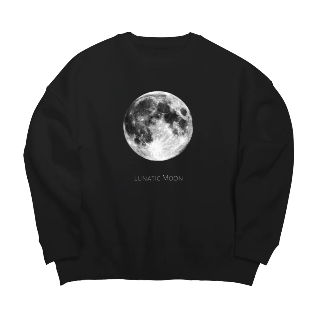 Lunatic MOONの月 Big Crew Neck Sweatshirt