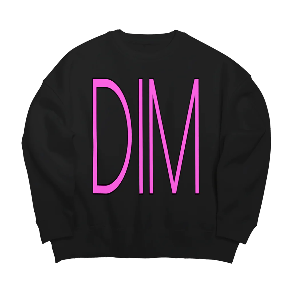 DIMADARA BY VULGAR CIRCUSのDIM_A_DARA PINK/DB_29 Big Crew Neck Sweatshirt