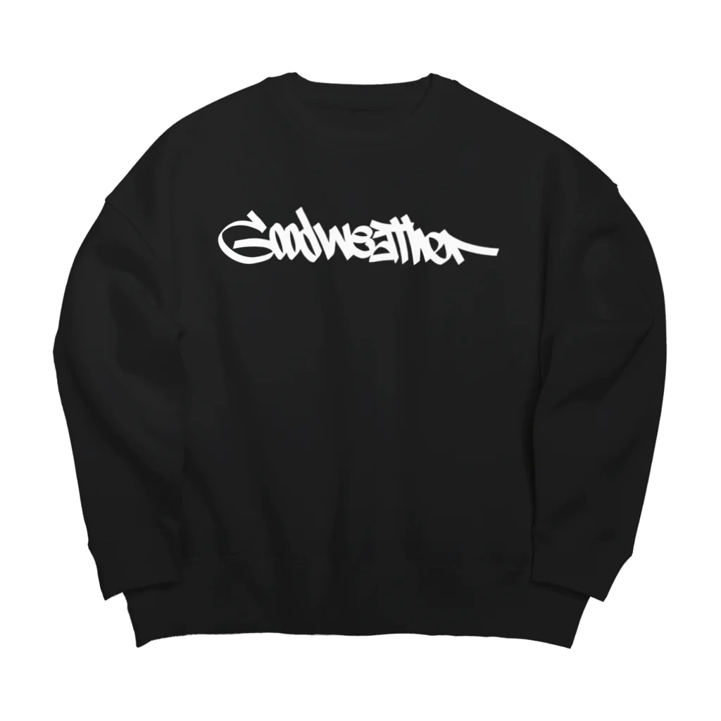 GOODWEATHERのGOODWEATHER logo  Tee Big Crew Neck Sweatshirt