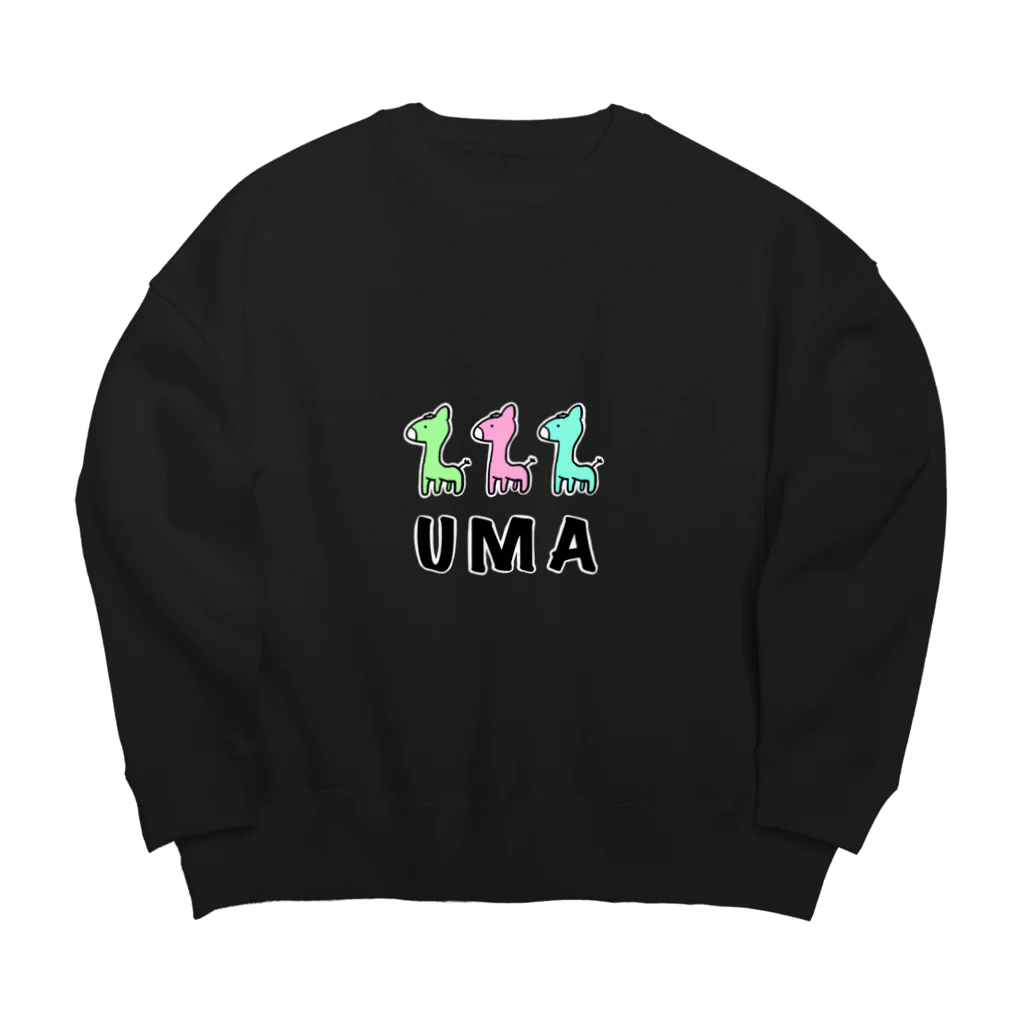 OHIRUNE SHITAIのカラフルウーマ Big Crew Neck Sweatshirt