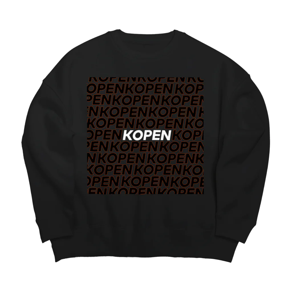 こぺんのおみせのKOPEN Big Crew Neck Sweatshirt