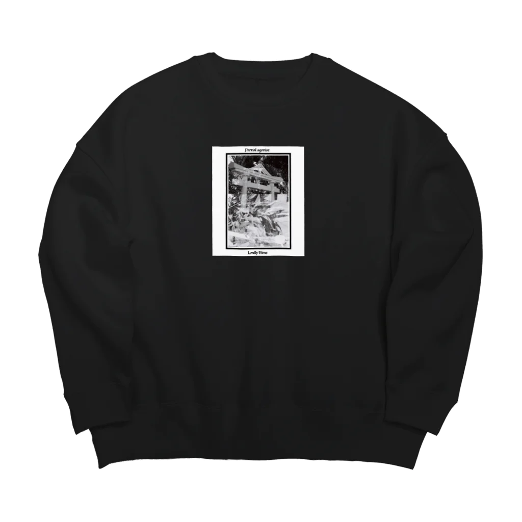 LordLy Timeのphoto Big Crew Neck Sweatshirt