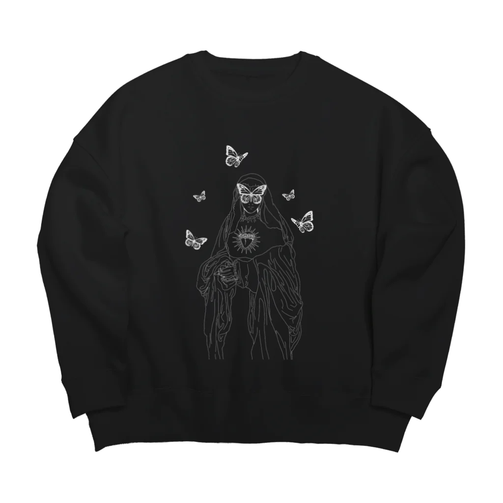 ライカラのButterfly Nun Big Crew Neck Sweatshirt