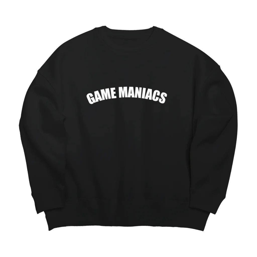 comJ_Kicksのゲーム好き Big Crew Neck Sweatshirt