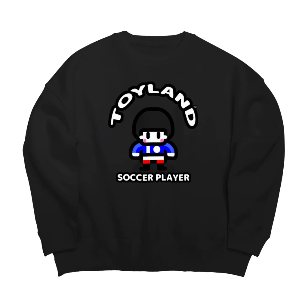 カワイイ オシャレ ポップ な TOYLANDのTOYLAND サッカーくん Big Crew Neck Sweatshirt