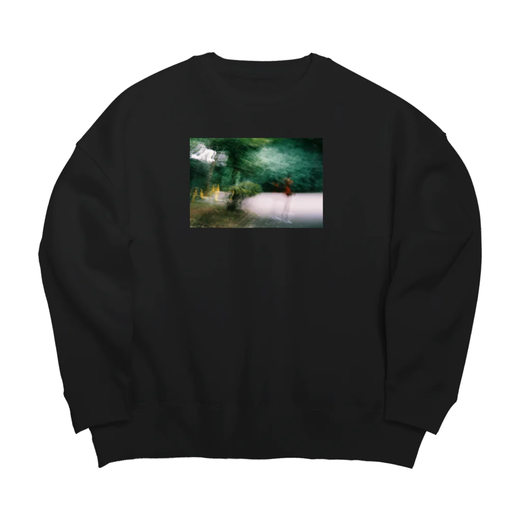 pcnの新宿御苑 Big Crew Neck Sweatshirt