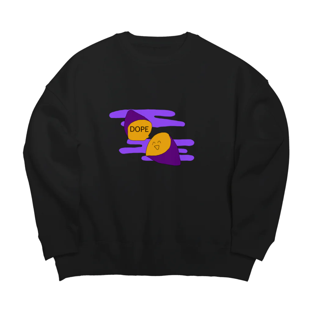 SweetPotatoManのDope芋 Big Crew Neck Sweatshirt