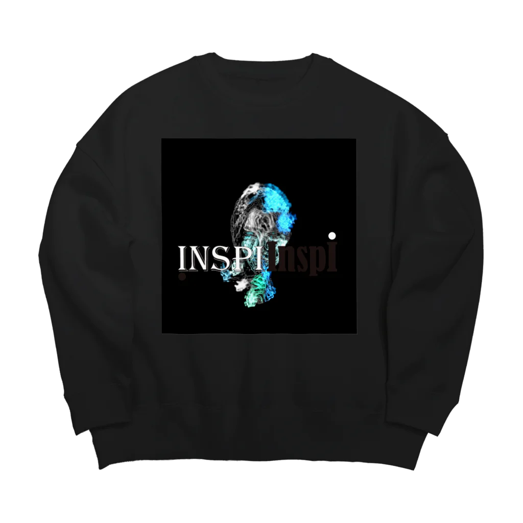 INSPIInspIのINSPIInspI Si...M Big Crew Neck Sweatshirt