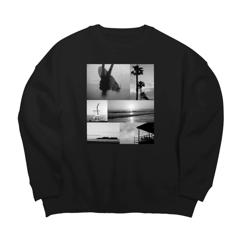 photo-kiokuの湘南 Big Crew Neck Sweatshirt