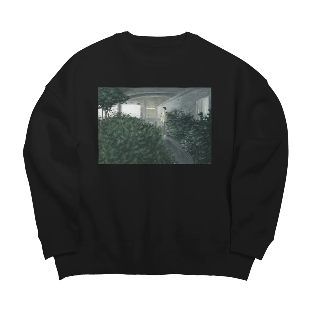 takenami_otohaの自動販売機 Big Crew Neck Sweatshirt